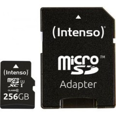 Intenso Premium microSDXC 256GB - High-Speed Storage for Your Devices - Fast, Reliable, Expand Your Memory!
